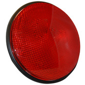 Round red light